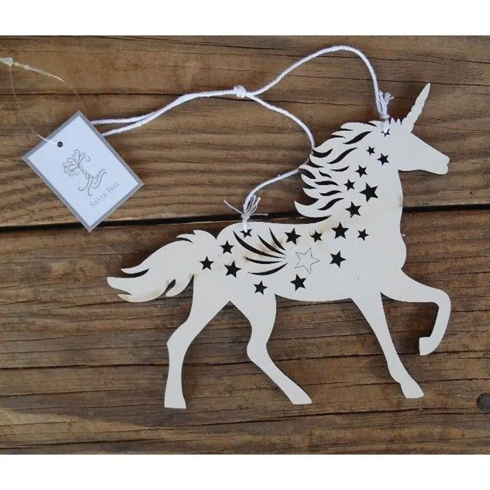 Silver Tree white unicorn